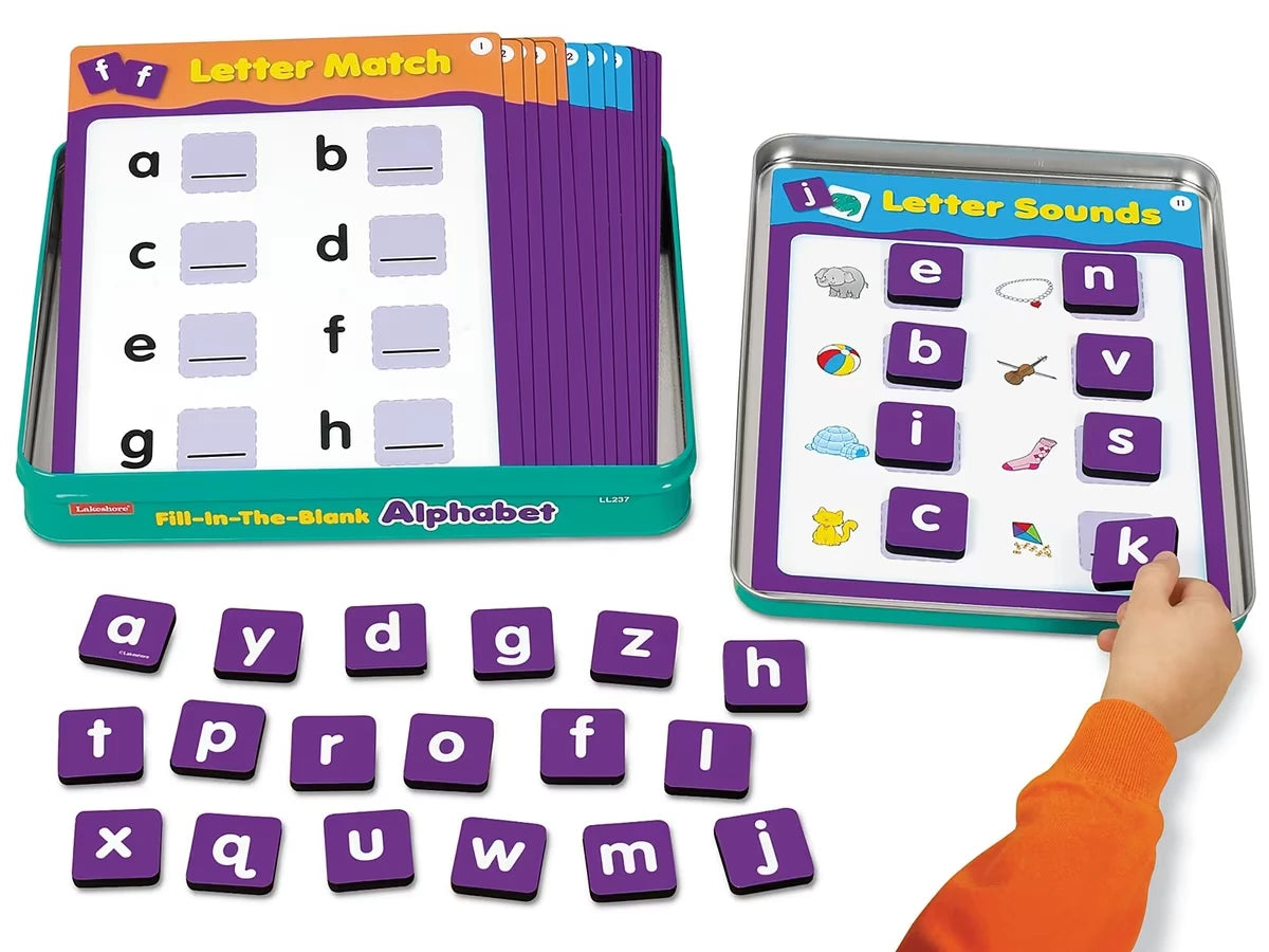Alphabet Magnetic Activity Tin - US 3539