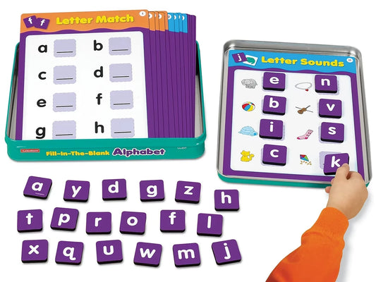 Alphabet Magnetic Activity Tin - US 3539
