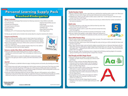 Personal Learning Supply Pack – Preschool-Kindergarten - US 9161