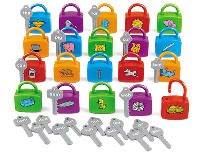 Simple Words Learning Locks - US 4701