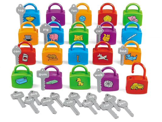 Simple Words Learning Locks - US 4701