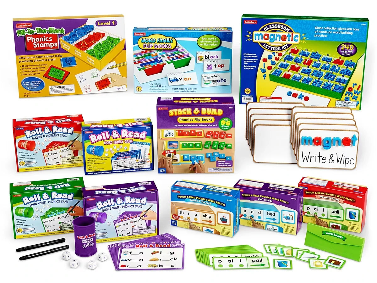 Hands-On Phonics Learning Bundle - K-Gr. 3 - US 2817