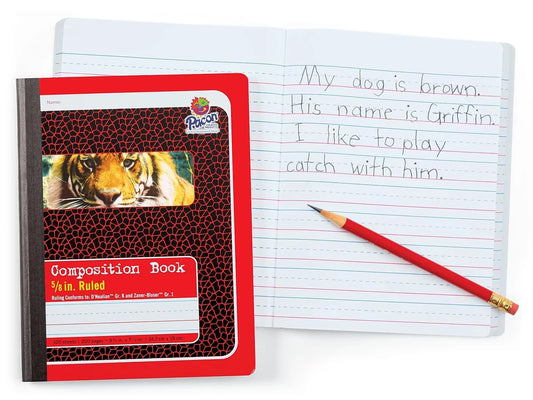 First Composition Book - US 6434