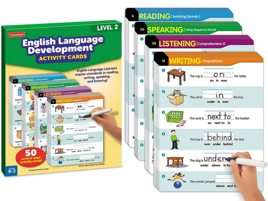 English Language Development Activity Cards - Level 2 - US 1137