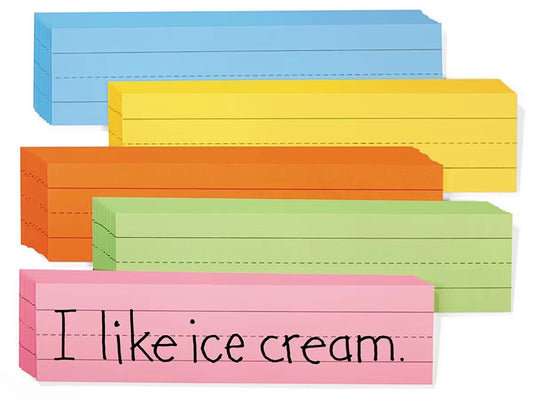 Mini Rainbow Sentence Strips - US 5752