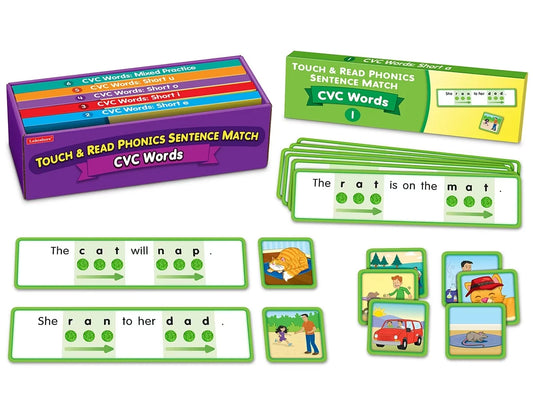 Touch & Read CVC Words Sentence Match - US 8371