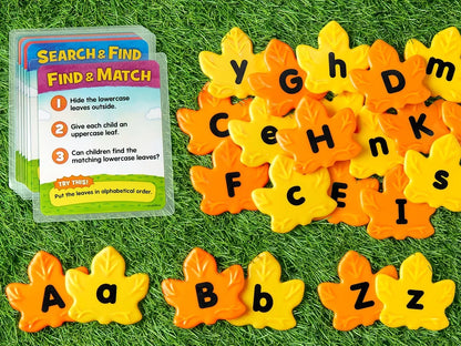 Learning Letters Activity Leaves - US 3294