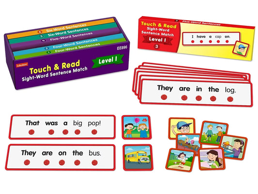Touch & Read Sight-Word Sentence Match - Level 1 - US 3908