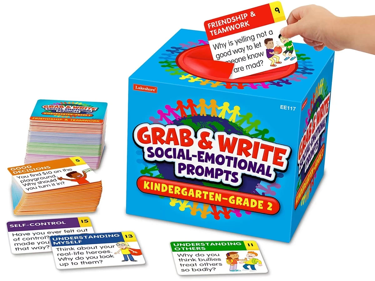 Grab & Write Social-Emotional Prompts - K-Gr. 2 - US 8206