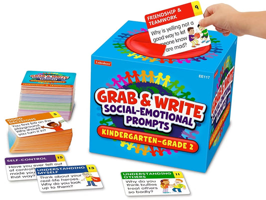 Grab & Write Social-Emotional Prompts - K-Gr. 2 - US 8206