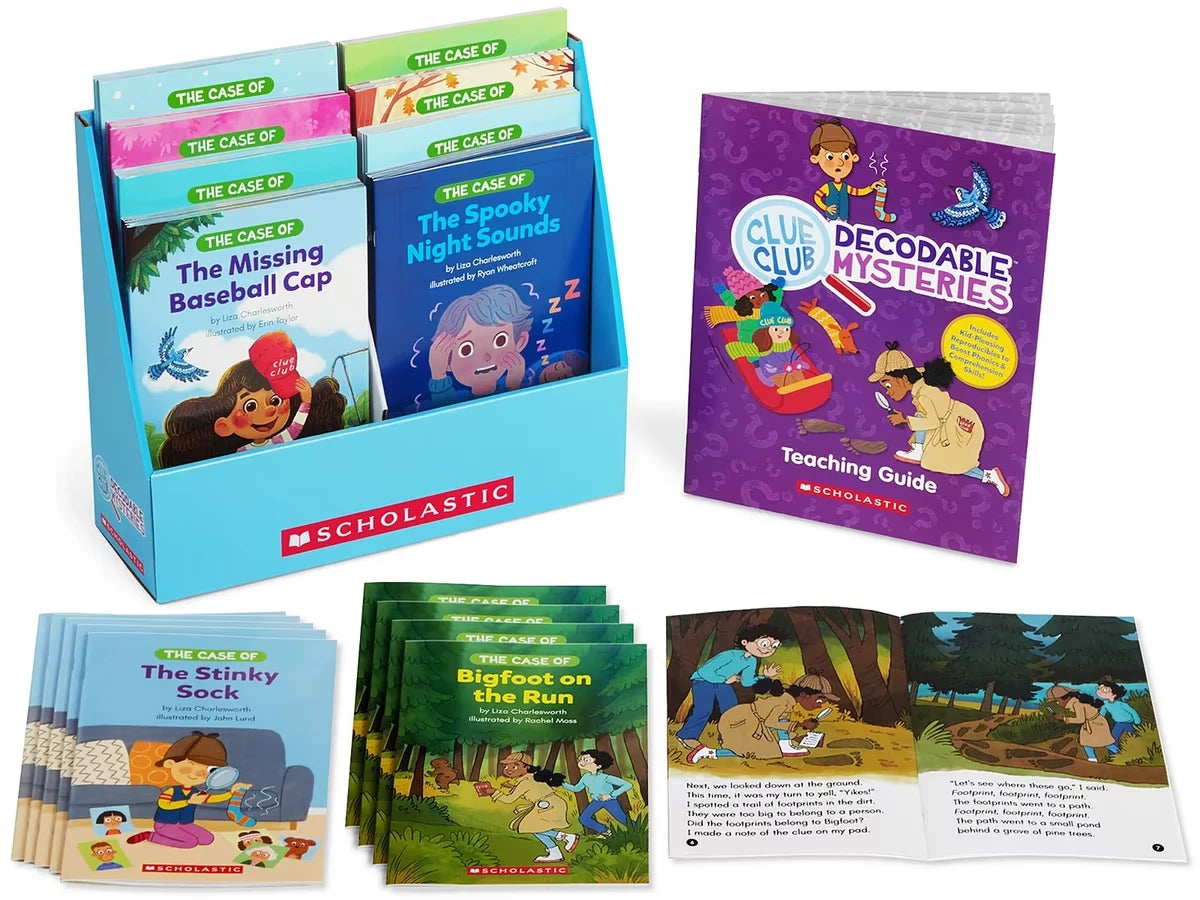 Solve the Case! Decodable Phonics Mysteries - US 1741