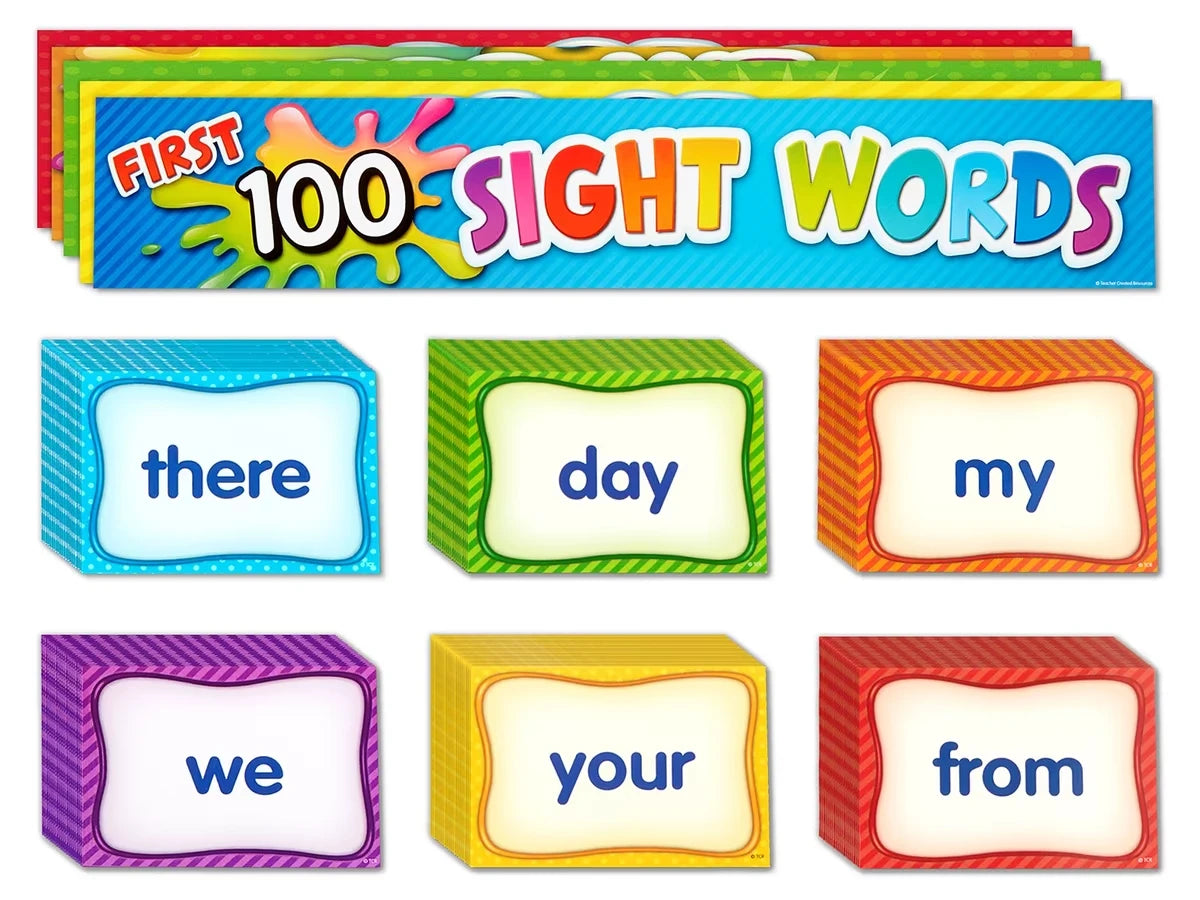 Sight-Words Pocket Chart Cards - US 1818