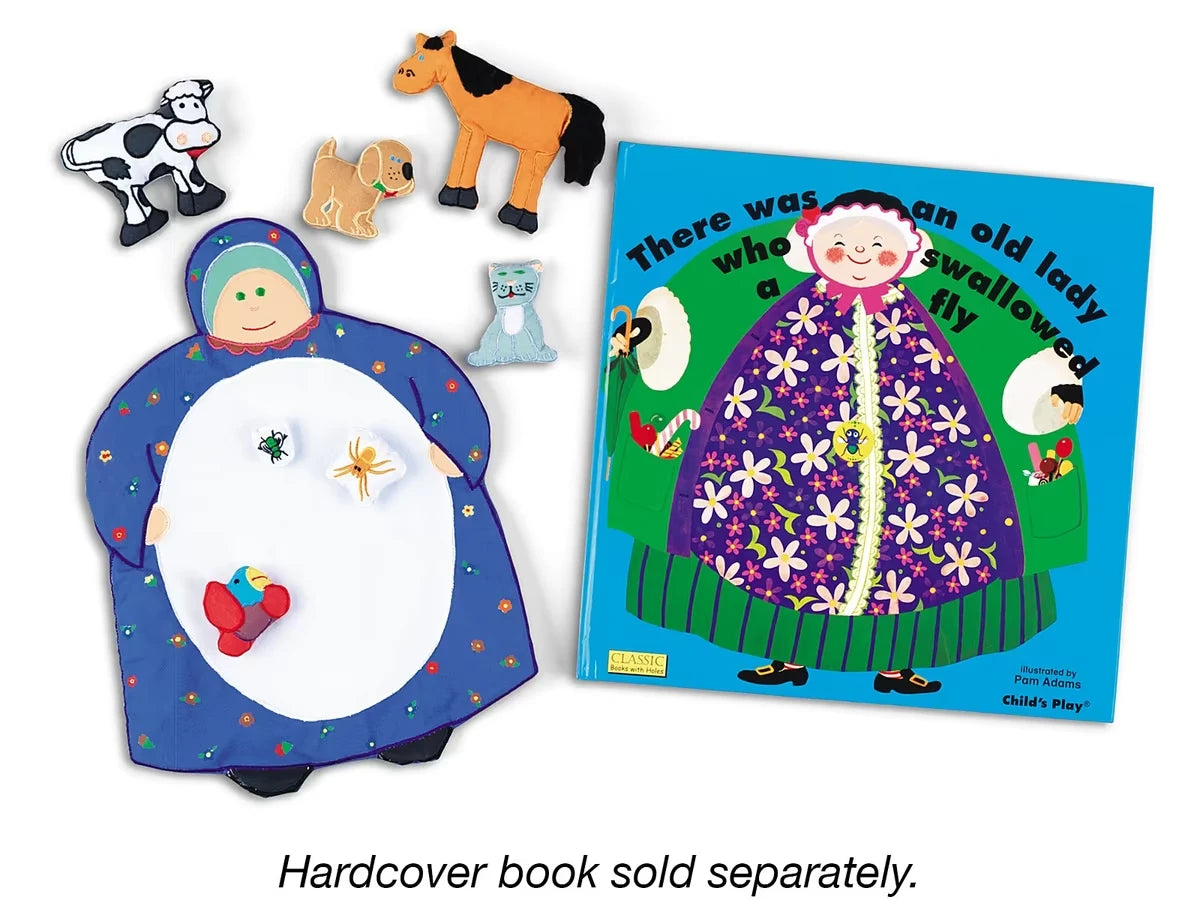 There Was an Old Lady Who Swallowed a Fly Storytelling Kit - US 5074