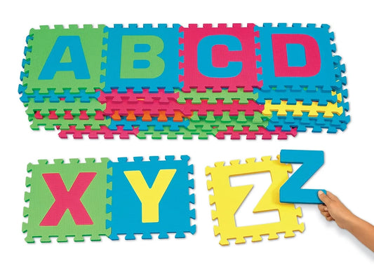 Heavy-Duty Alphabet Puzzle Mats - US 2844