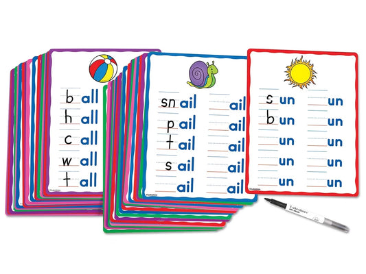 Word Family Practice Cards - US 7231