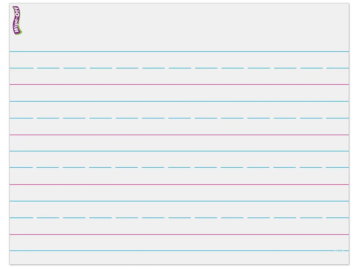 Giant Write & Wipe Handwriting Pages - US 1184