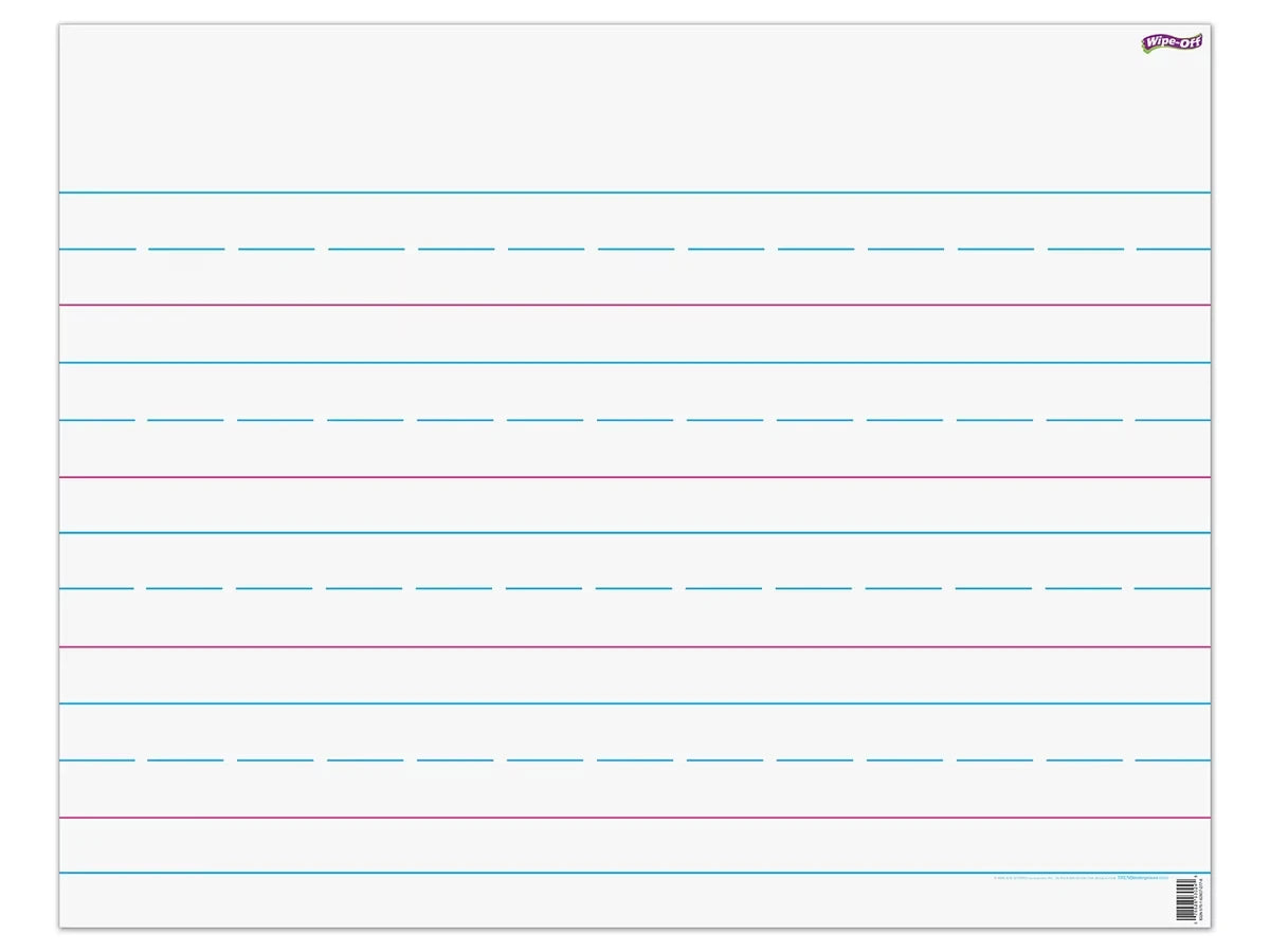 Giant Write & Wipe Handwriting Pages - US 1184