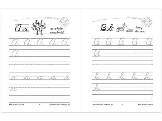 Cursive Writing Practice Workbook - US 6788