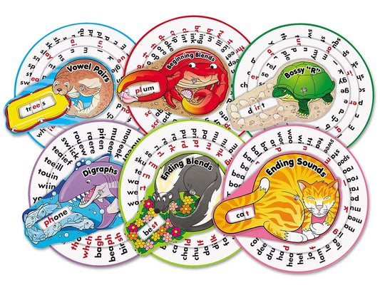 Phonics Fun Wheels - US 5533