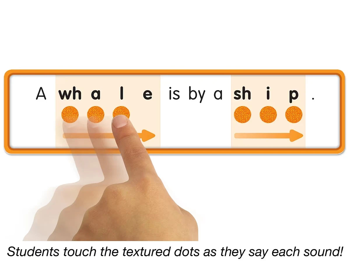 Touch & Read Blends & Digraphs Sentence Match - US 4657
