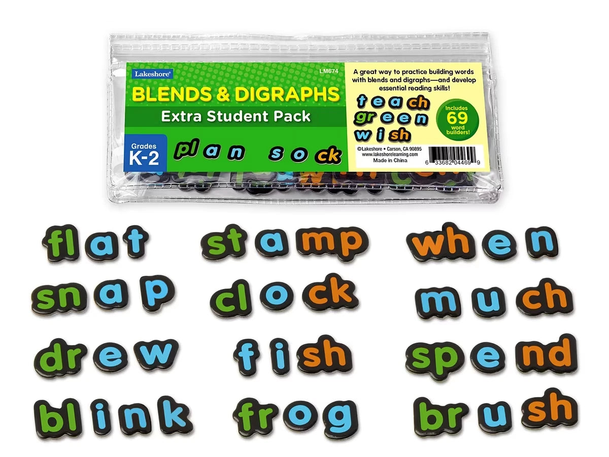 Blends & Digraphs Hands-On Student Pack - US 9215