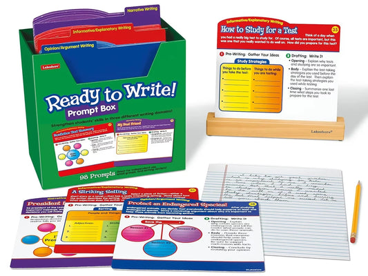 Ready to Write! Prompt Box - Gr. 4-5 - US 9230