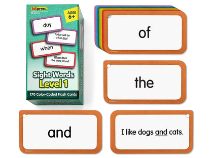 Sight-Words Flash Cards - Level 1 - US 6006
