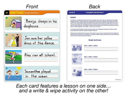 English Language Development Activity Cards - Level 4 - US 1614