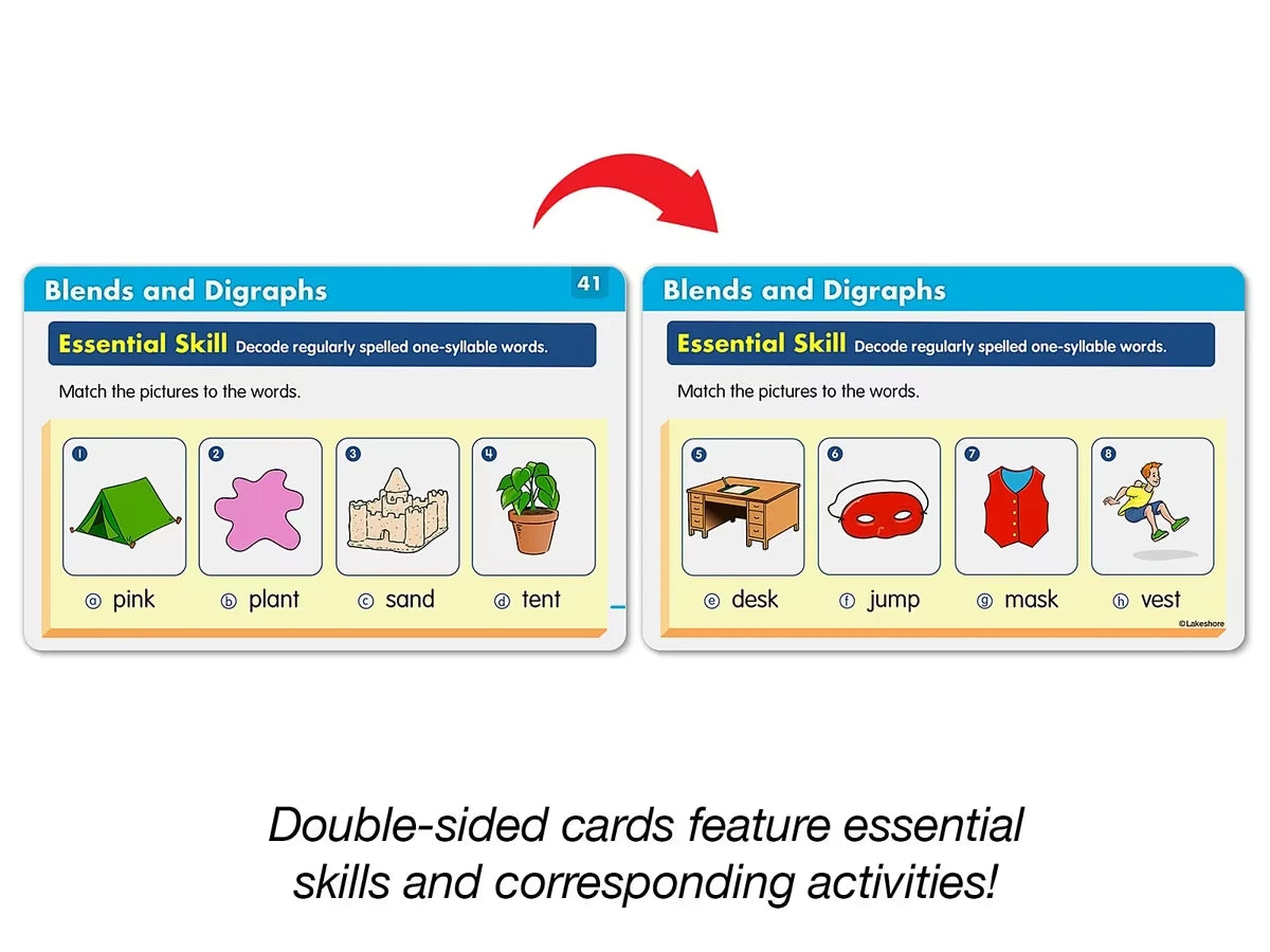 Bridge the Gap! Language Practice Cards - Gr. 1 - US 9656