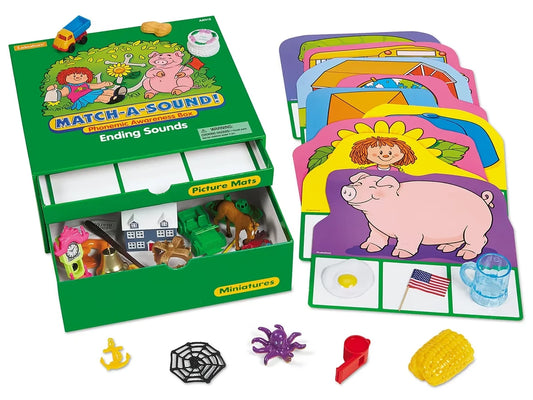 Ending Sounds Phonemic Awareness Box - US 6474