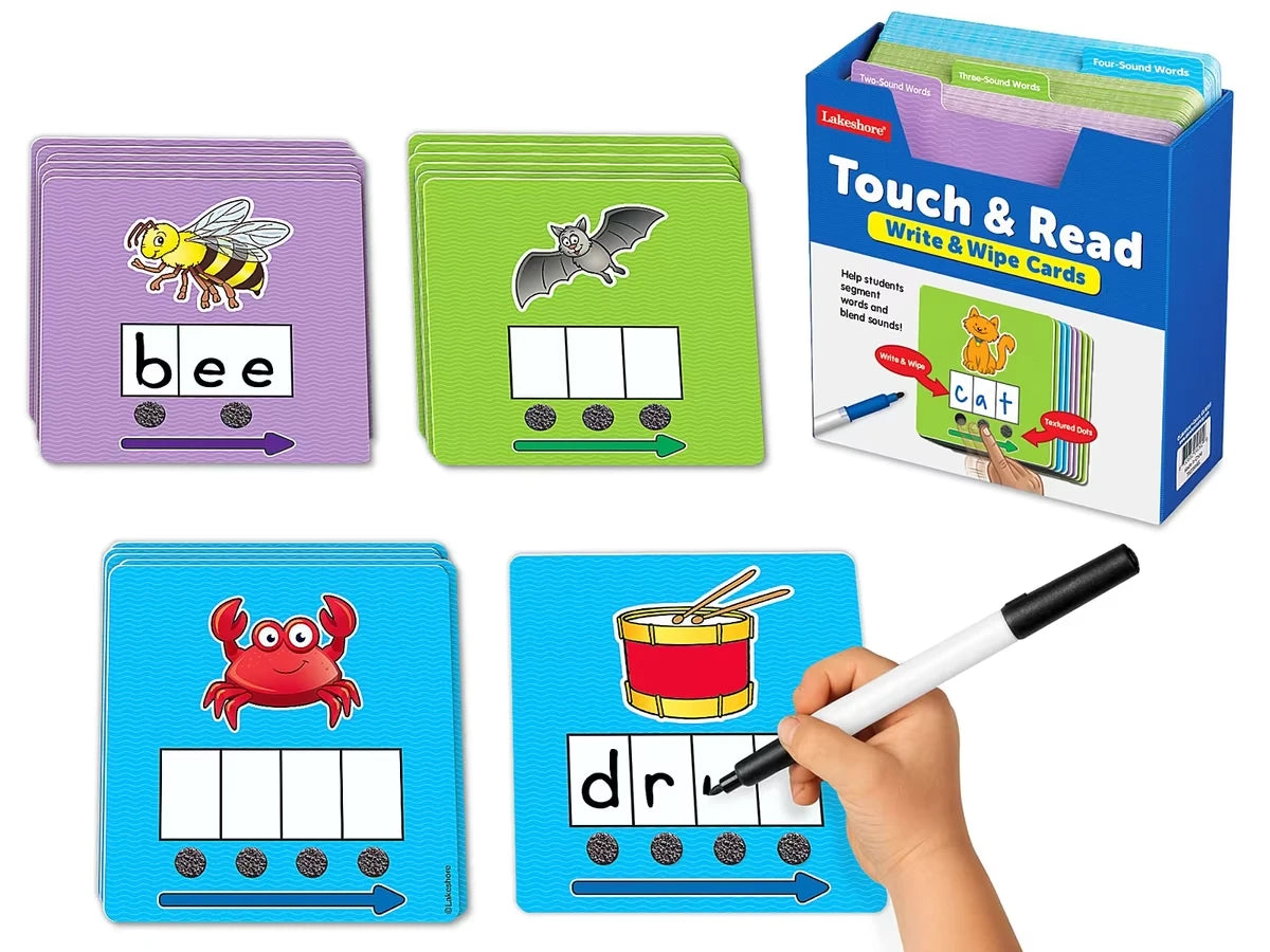 Touch & Read Write & Wipe Cards - US 4786
