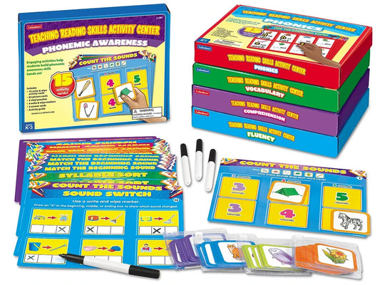Teaching Reading Skills Activity Centers - Complete Set - US 1696
