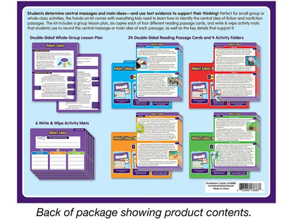 Main Idea & Central Message Finding Evidence Kit - Gr. 2-3 - US 1018