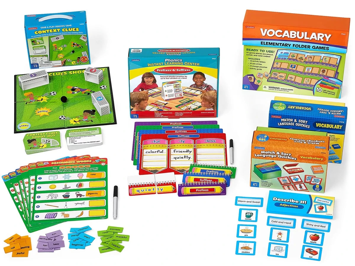 Science of Reading Vocabulary Activities Bundle - Gr. 1-2 - US 4715