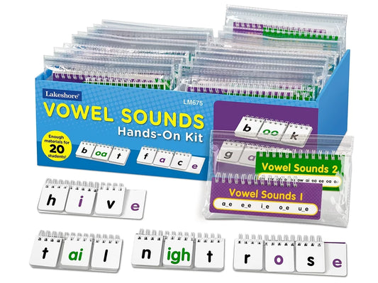 Vowel Sounds Hands-On Teaching Kit - US 5076