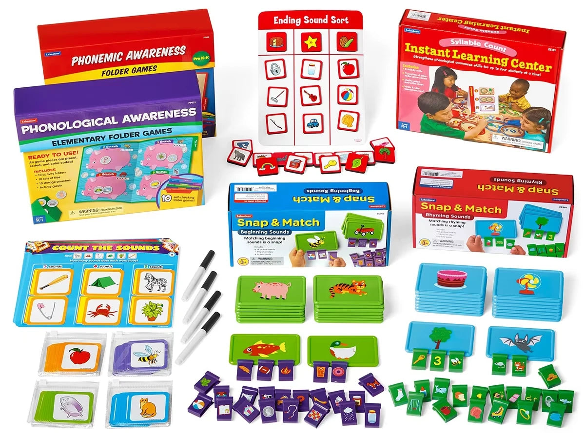 Science of Reading Phonological Awareness Activities Bundle - K-Gr. 2 - US 4585