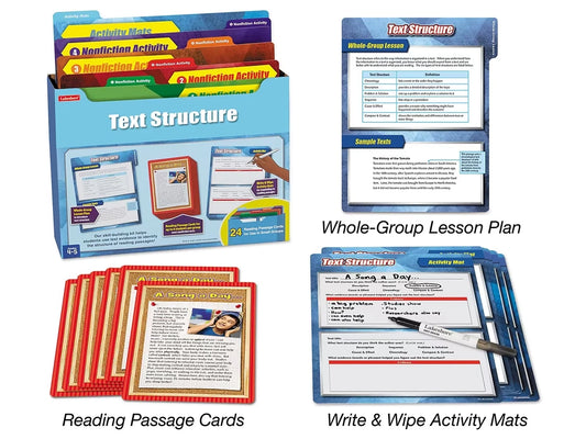 Text Structure Finding Evidence Kit - Gr. 4-5 - US 3970