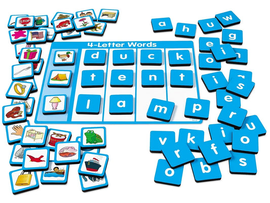 Build-A-Word! Magnet Board - 4-Letter Words - US 5180