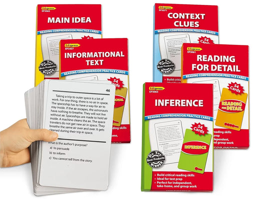 Comprehension Skills Practice Cards - Gr. 2-3 - US 1306