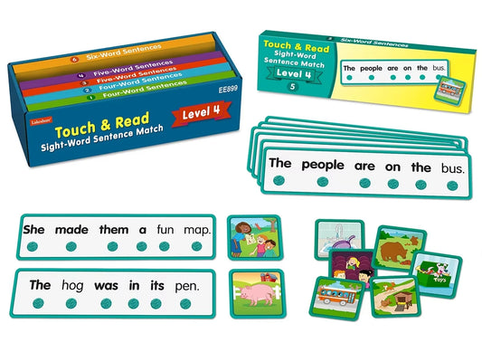 Touch & Read Sight-Word Sentence Match - Level 4 - US 7916