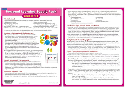 Personal Learning Supply Pack – Gr. 4-5 - US 8727