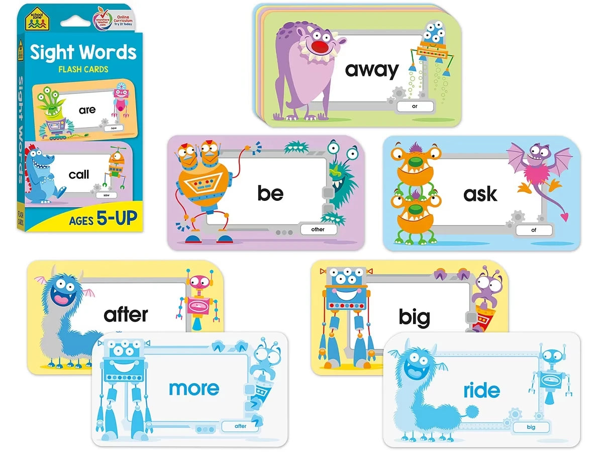 Sight-Words Flash Cards - US 4999