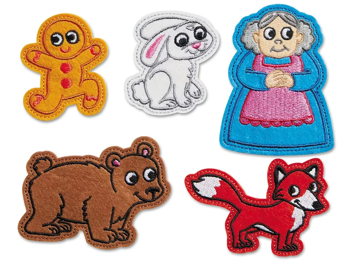 Gingerbread Man Storytelling Puppets - US 8929