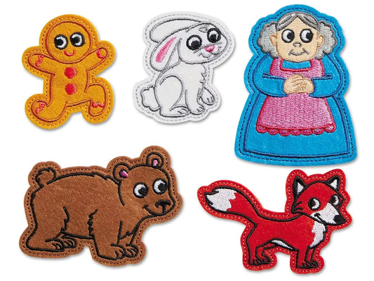 Gingerbread Man Storytelling Puppets - US 8929
