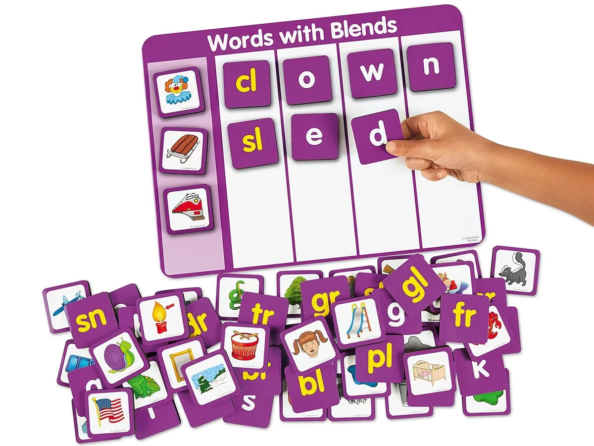 Magnetic Blends Word Building Board - US 7604