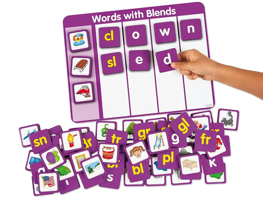 Magnetic Blends Word Building Board - US 7604