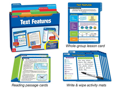 Text Features Finding Evidence Kit - Gr. 2-3 - US 9212