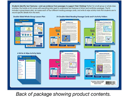 Text Features Finding Evidence Kit - Gr. 2-3 - US 9212