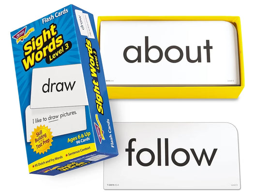 Sight-Words Level 3 Flash Cards- 95 Cards - US 7888