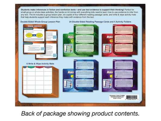 Making Inferences Finding Evidence Kit - Gr. 4-5 - US 1175